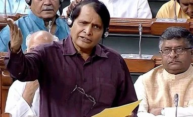 Why Rajdhani gets delayed? 16% network carries 60% traffic, says Prabhu Suresh Prabhu