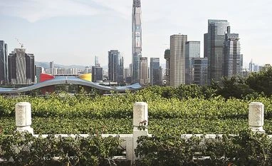 China growth fading amid high lending costs, damp property market Ping An International Finance Centre, China