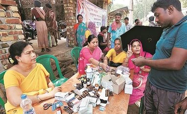 India's pink army: Bringing healthcare to the deprived in 600,000 villages Global pharmaceutical companies are heading into smaller cities and rural areas to learn about the health care needs of about 70% of the population. Photo: Reuters