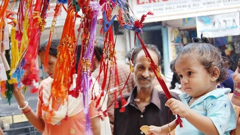 Representative Image. Photo: wikimedia.org Rakha Bandhan, Rakhi