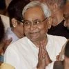 Bihar Chief inister Nitish Kumar at the swearing-in ceremony of Vice-President Venkaiah Naidu in the Durbar Hall of Rashtrapati Bhawan in New Delhi.