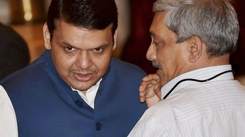 Devendra Fadnavis, Manohar Parrikar, Rashtrapati Bhawan Devendra Fadnavis, Manohar Parrikar, Rashtrapati Bhawan