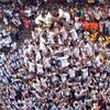 On Janmashtami, Dahi Handi acquired nationalistic flavour in Mumbai