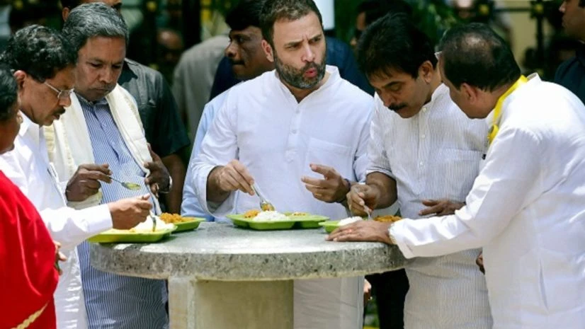 Indira canteen, Rahul Gandhi Indira canteen, Rahul Gandhi