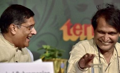India should be cautious of claims about renewables: Arvind Subramanian Arvind Subramanian, Suresh Prabhu