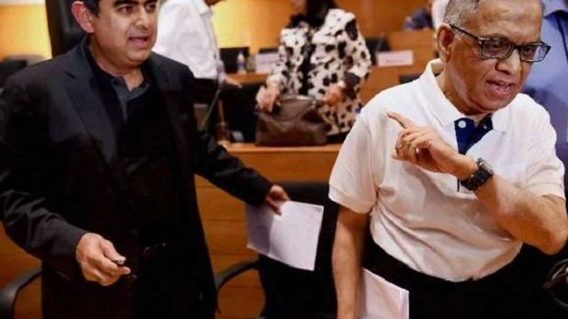 Vishal Sikka, Infosys, N R Narayana Murthy Vishal Sikka, Infosys, N R Narayana Murthy