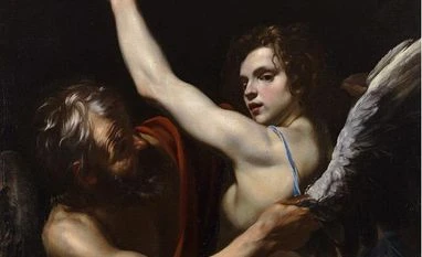 Sons and fathers Orazio Riminaldi, painting