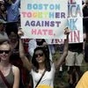 Boston protest rally