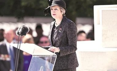 Britain looking to replicate EU's external trade deals after Brexit: PM May Theresa May