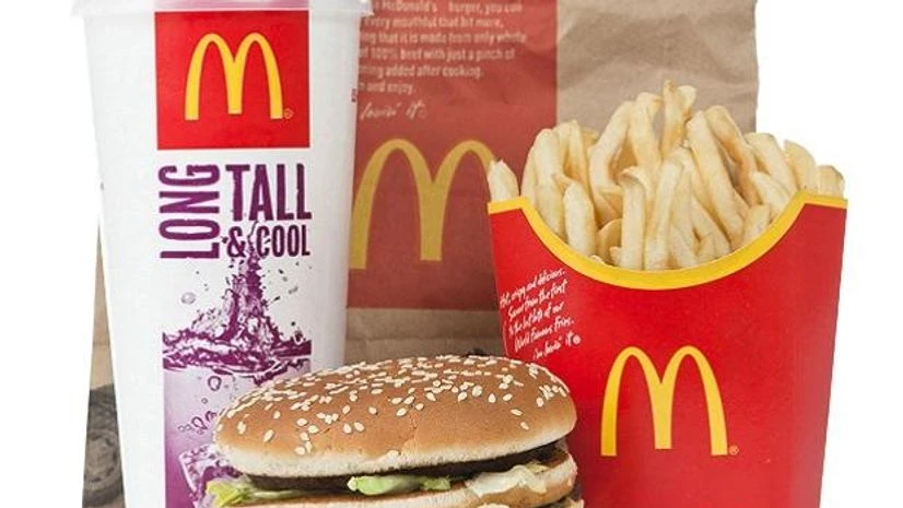 McDonalds, burger, fries, food McDonalds, burger, fries, food