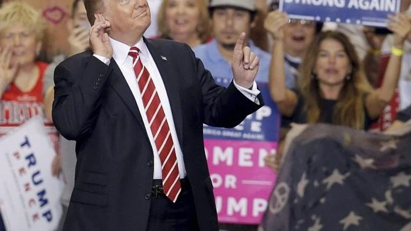 President Donald Trump, Donald Trump, Trump, President Trump, Phoenix Convention Center, Phoenix Trump threatens to shut down govt, if necessary, for Mexico border wall