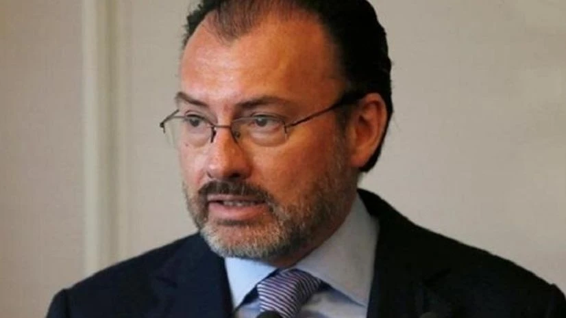 Mexico,Luis Videgaray, Mexico FM, US, Trump Mexico's Foreign Minister Luis Videgaray announces the dual year 2017-2018 between Mexico and Colombia, during a news conference in Mexico City. (Photo: Reuters)