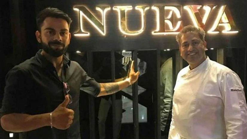 Kohli's restaurant Nueva in Delhi Kohli's restaurant Nueva