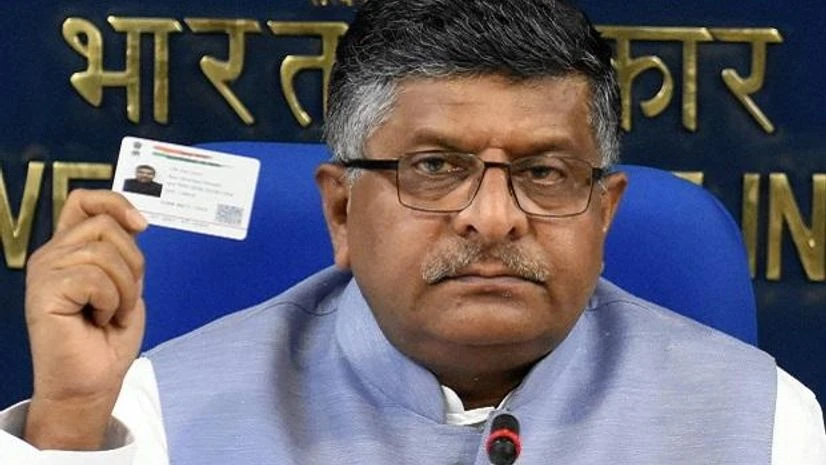 Union Minister of Electronics & Information Technology and Law & Justice, Ravi Shankar Prasad during a press conference on Supreme Court's ruling holding privacy as a Fundamental Right, at Shastri Bhavan in New Delhi on Thursday. Photo: PTI Union Minister of Electronics & Information Technology and Law & Justice, Ravi Shankar Prasad during a press conference on Supreme Court's ruling holding privacy as a Fundamental Right, at Shastri Bhavan in New Delhi on Thursday. Photo: PTI