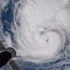 View of Hurricane #Harvey from onboard ISS. Photo: Twitter