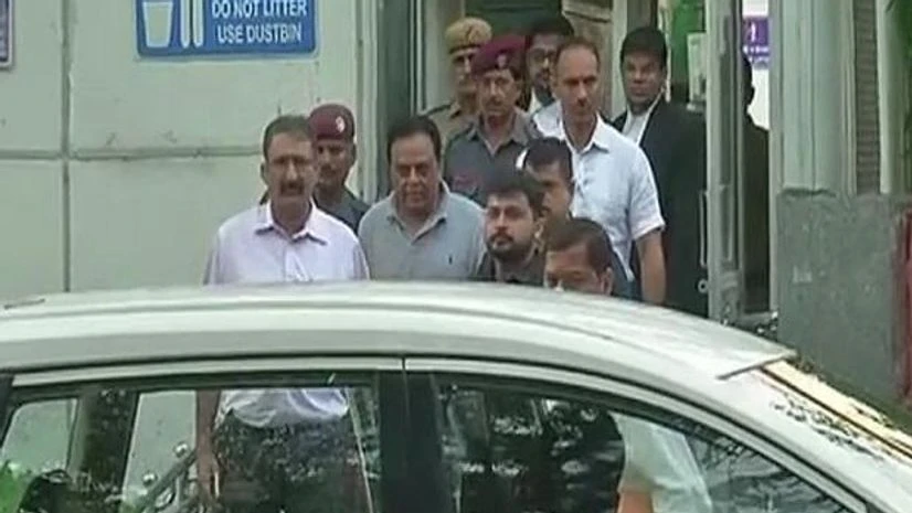 Moin Qureshi arrested Meat exporter Moin Qureshi sent to ED custody till August 31 by Patiala House Court, his lawyers allowed to meet him everyday for 15 minutes. Photo: ANI