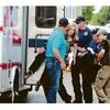 Photo of police responding to shooting that left two dead, four wounded at Clovis-Carver Public Library in New Mexico. Photo: Twitter