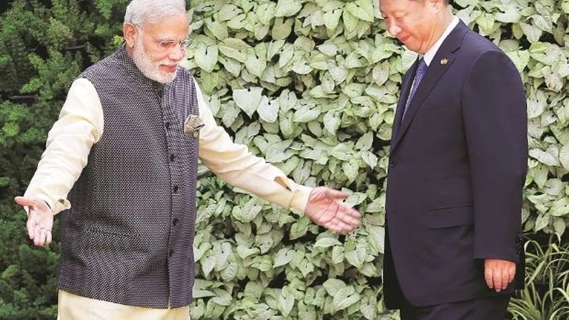 PM Modi with Chinese President Xi Jinping at 2016 BRICS Summit in Goa. File photo: Reuters PM Modi with Chinese President Xi Jinping at 2016 BRICS Summit in Goa. File photo: Reuters