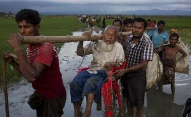 Rohingya crisis: 379,000 refugees have fled to Bangladesh, says UN report Rohingya, Rohingya Muslims, Rohinya refugees