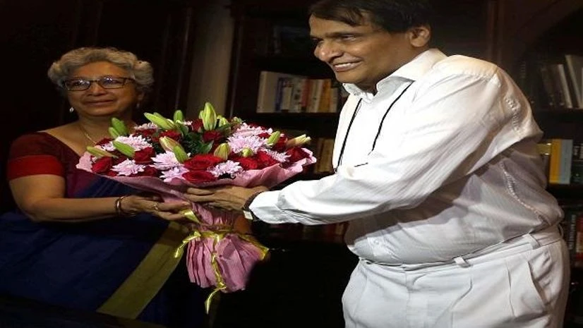 Suresh Prabhu Suresh Prabhu assume charge as Minister For Commerce and Industry in New Delhi on Monday. PHOTO:DALIP KUMAR