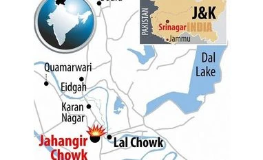 One dead, 5 injured in Srinagar grenade blast One dead, 5 injured in Srinagar grenade blast