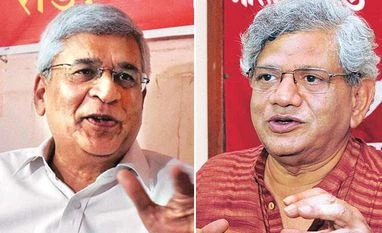 CPI(M) sees conflict between Yechury, Karat factions CPI(M) sees conflict between Yechury, Karat factions