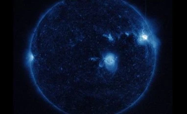 In pics: Nasa captures the brightest solar flare in over a decade In pics: Nasa captures the brightest solar flare in over a decade