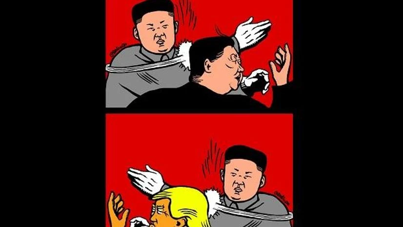 Badiucao's Dictators are dictators. Photo: Twitter( @badiucao ) Badiucao's Dictators are dictators. Photo: Twitter( @badiucao )