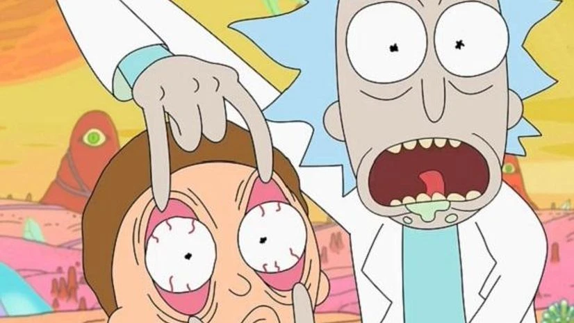 Rick and Morty Animated show Rick and Morty on Netflix
