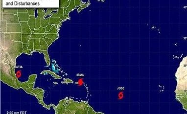 Hurricane Katia makes landfall in eastern Mexico: US Hurricane Katia