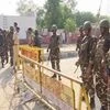 Heavy security at Satnam Chowk in Sirsa as search of Dera Sacha Sauda headquarter continues