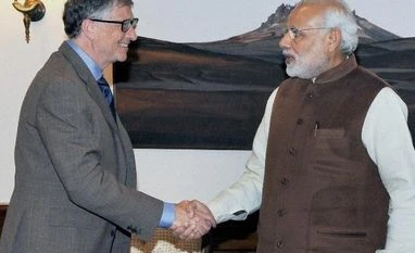 Bill Gates calls Modi's financial inclusion strategy ambitious and exciting Bill Gates, Narendra Modi