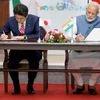 Narendra Modi, Shinzo Abe, India-Japan Annual Summit