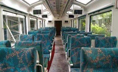 Mumbai-Goa Tejas Express gets additional vistadome coach from April 14 Indian Railways, Vistadome, Central Railway, glass roof
