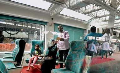 In Pics: Vistadome coach with glass-roof debuts on Mumbai-Goa route Indian Railways, Vistadome, Central Railway, glass roof