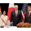 Sushma holds talks with US, Japan counterparts