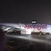 The SpiceJet plane overshoots Mumbai airport