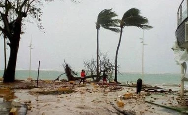 Maria strikes Puerto Rico as a Category 4 hurricane Hurricane Maria