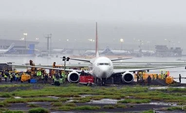 Heavy rains hit Mumbai airport operations, runway shut Mumbai rains