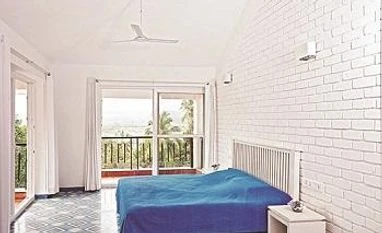 With organic kitchen gardens, Goa's holiday homes are raising the bar A furnished bedroom in La Mer by Vianaar. Photo: Vianaar