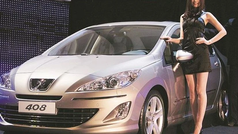 File photo of a Peugeot 408 at its global launch in Beijing. Photo: Reuters File photo of a Peugeot 408 at its global launch in Beijing. Photo: Reuters