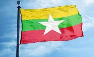 At least 9 civilians, 3 policemen dead in armed attack on convoy in Myanmar Myanmar, flag
