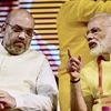 File photo of BJP Party President Amit Shah with Prime Minister Narendra Modi. Photo: PTI
