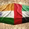 India, UAE, flag