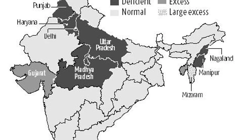 graph Rabi crops at risk as muted monsoon cuts water level