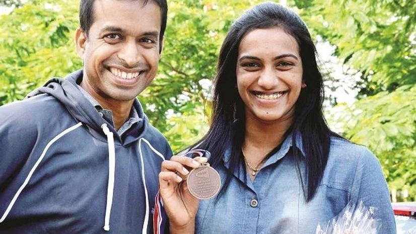 File photo of Pullela Gopichand and P V Sindhu | PTI PV Sindhu, Pullela Gopichand