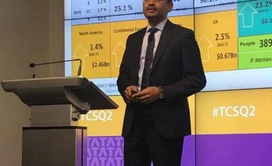 TCS Q2 net rises 8% at Rs 6,446 cr q-o-q; announces dividend of Rs 7/share Rajesh Gopinathan