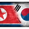 Flags of North and South Korea. (Photo: Shutterstock)