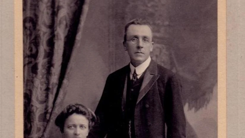 Keventers Edward Keventer with his wife, Alma