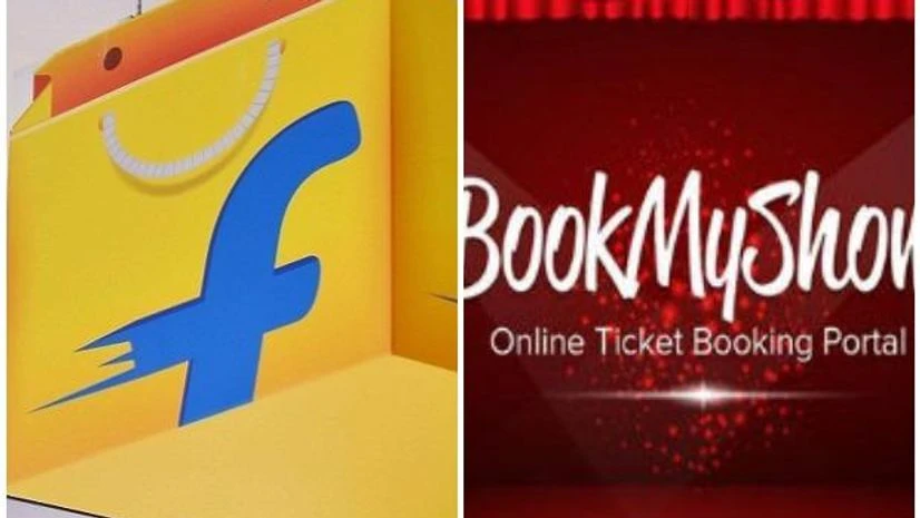 Flipkart, bookmyshow Flipkart, bookmyshow